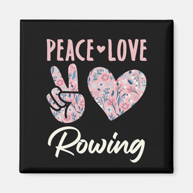 Aimant Paix Amour Rwing (Devant)