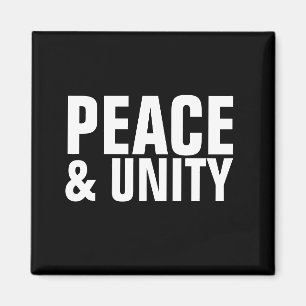 Aimant PAIX & UNITÉ