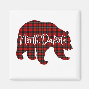 Aimant Pajama d'accouplement des ours du Dakota du Nord