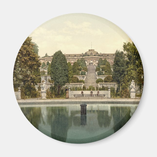 Aimant Palais de Sanssouci, Potsdam, Berlin, Allemagne (Devant)