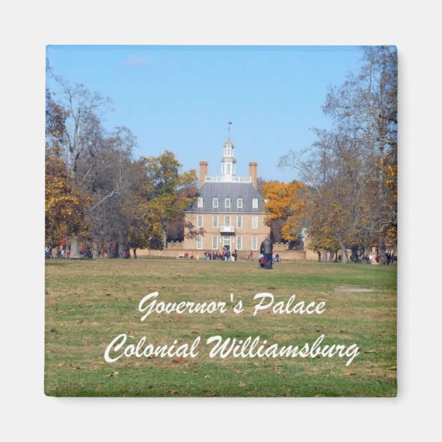 Aimant Palais du Gouverneur, Colonial Williamsburg (Devant)