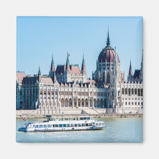 Aimant Palais du Parlement hongrois à Budapest (Devant)