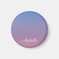 Pale rose et bleu dégradé ombre