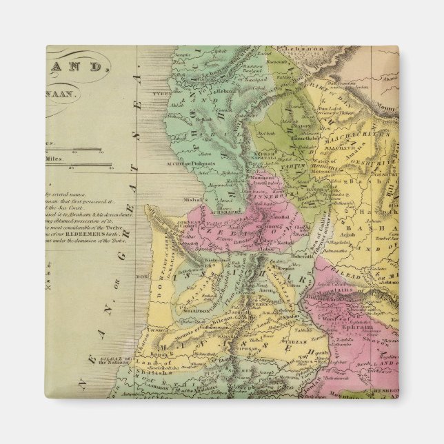 Aimant Palestine, ou Terre Sainte (Devant)