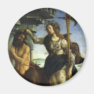 Aimant Pallas (Minerva) et Centaur par Sandro Botticelli