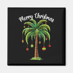 Aimant Palm de Noël Arbre Plage Tropicale Hawaii Wom