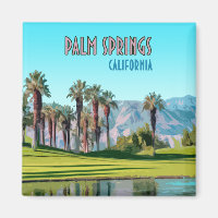 Palm Springs Californie Vintage