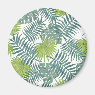 Aimant Palm Tree Fronds Peinture Hawaiian Print
