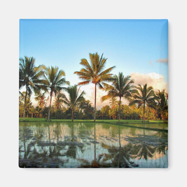 Aimant Palm Trees de Bali (Devant)