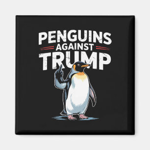 Aimant Palmes de pingouin levées résistent aux drôles de