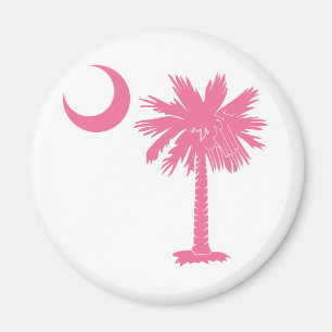 Aimant Palmetto rose