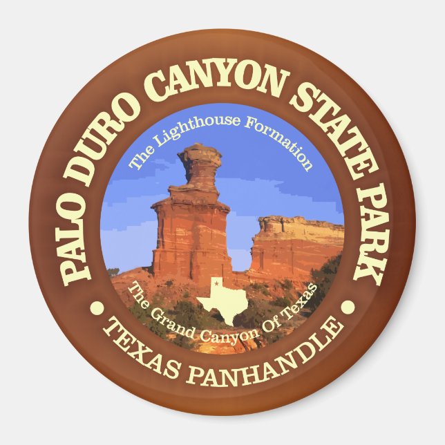 Aimant Palo Duro Canyon SP (Devant)