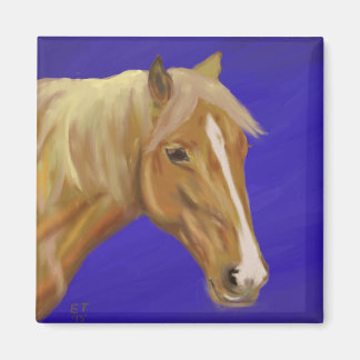 Aimant Palomino Horse