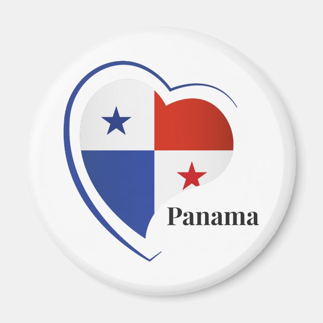 Aimant Panama Love (Devant)