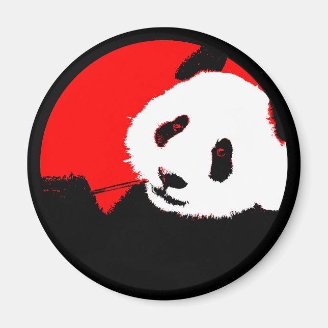 Aimant panda. (Devant)