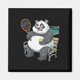 Aimant Panda Animals Dminton Navettes