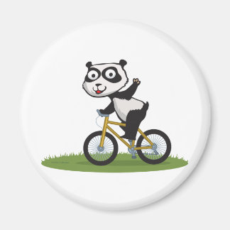 Aimant Panda Bear Biker
