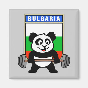 Aimant Panda d'haltérophilie de la Bulgarie