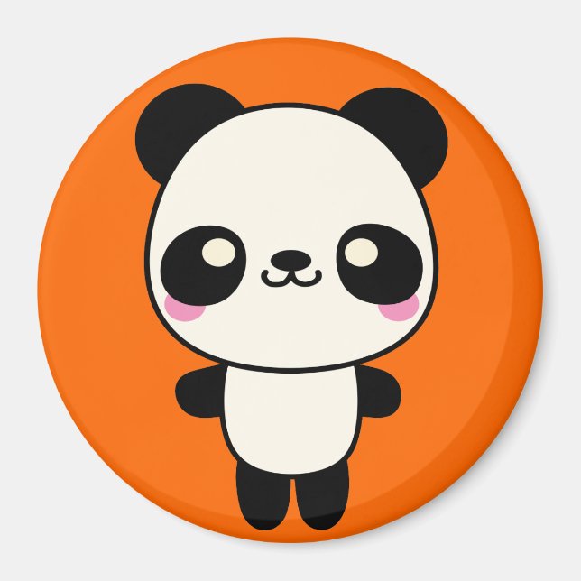 Aimant Panda Plushie (Devant)