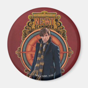 Aimant Panneau Art nouveau permanent NEWT SCAMANDER™