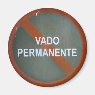 Aimant Panneau Grungy Street