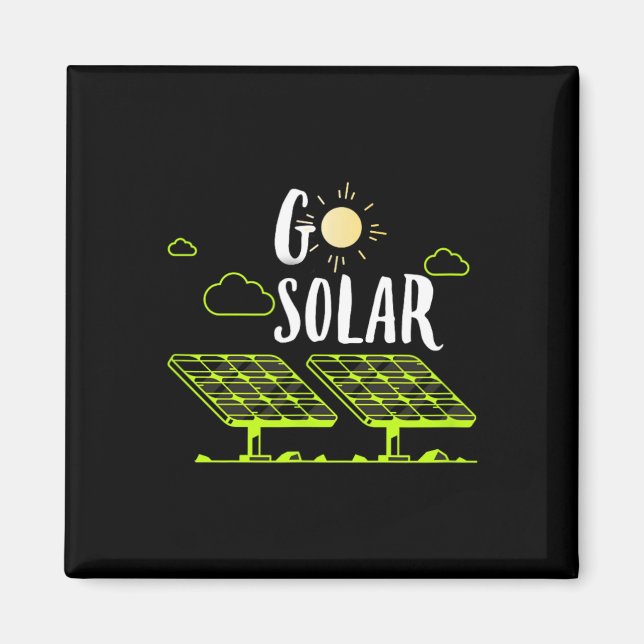 Aimant Panneaux solaires énergie solaire Aller Solaire Fu (Devant)