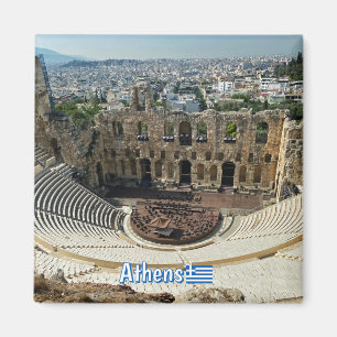 Aimant panorama d'Athènes, voyage