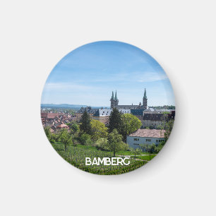Aimant Panorama de la vieille ville historique de Bamberg