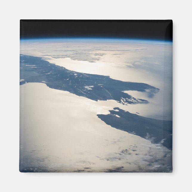 Aimant Panorama depuis l'espace Highlights Cook Strait (Devant)
