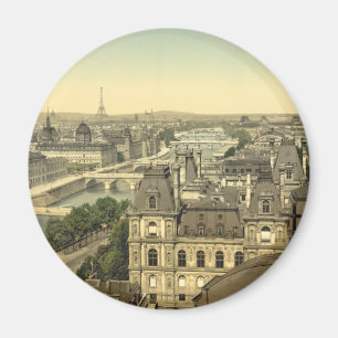 Aimant Panorama des sept ponts, Paris, France