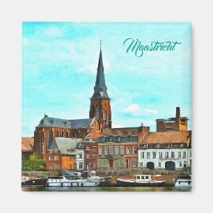 Aimant Panorama élégant de Maastricht
