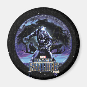 Aimant Panthère noire   Panthers noirs dans l'arbre Wawa