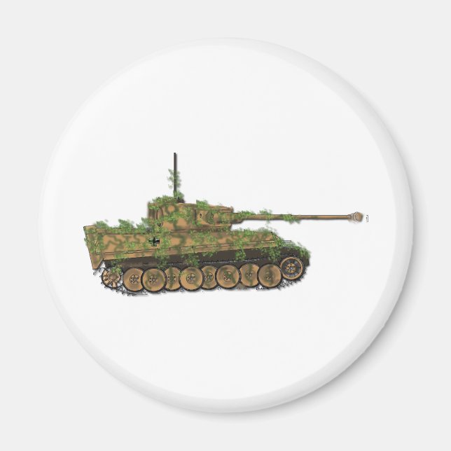 Aimant Panzer VI Tiger89 (Devant)