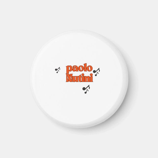 Aimant Paolo Nutini avec musique (Devant)