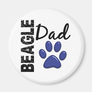Aimant Papa 2 de beagle
