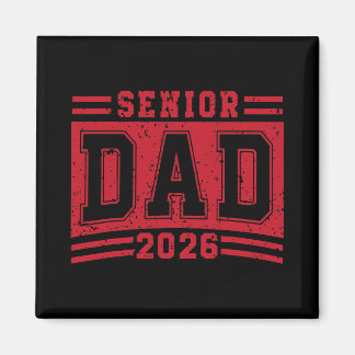 Aimant Papa aîné diplômé de 2026 fier père diplômé D