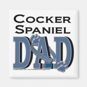 Aimant PAPA de cocker
