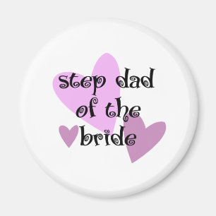 Aimant Papa d'étape de la jeune mariée