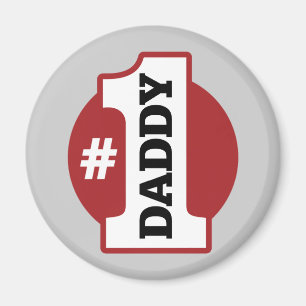 Aimant Papa du numéro 1