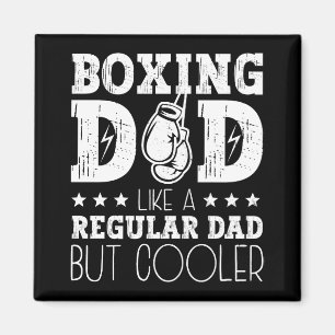 Aimant Papa En Boxe Comme Un Père Régulier Mais Glacière
