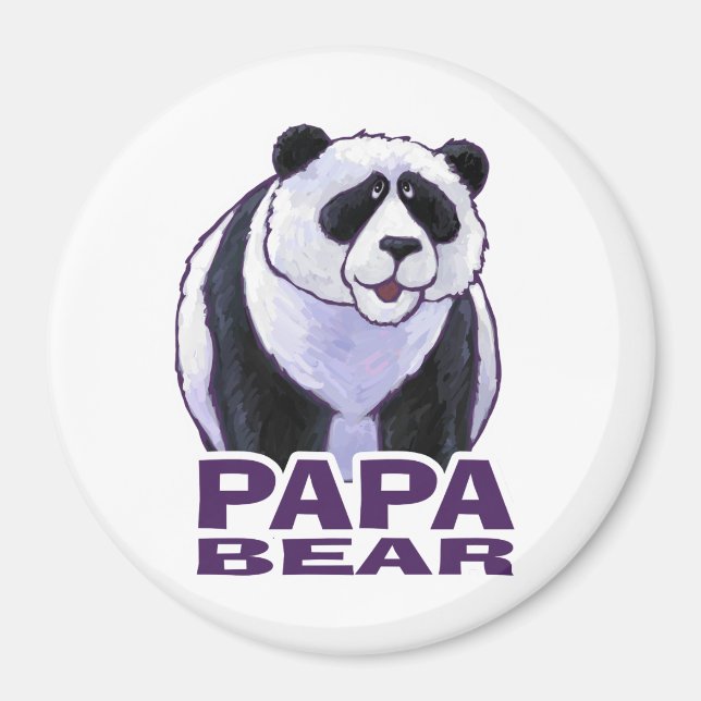 Aimant Papa Panda Bear (Devant)