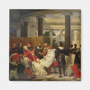 Aimant Pape Julius II ordonnant Bramante
