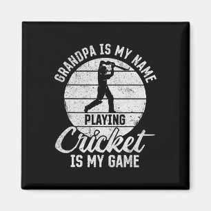 Aimant Papi est mon nom jouer au cricket est mon jeu 1