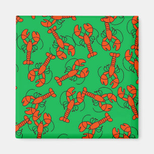 Aimant Papier peint de homard