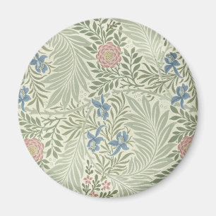Aimant Papier peint floral de William Morris Larkspur