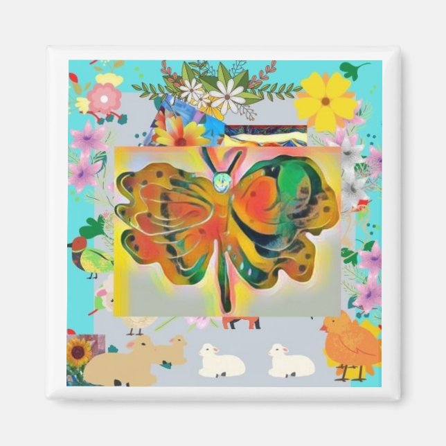 Aimant Papillon (Devant)