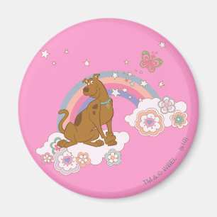 Aimant Papillon d'arc-en-ciel de Scooby-Doo