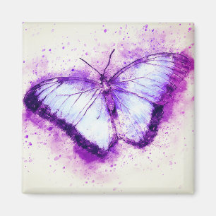 Aimant Papillon d'art