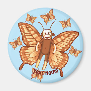 Aimant Papillon de singe de queue