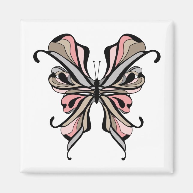 Aimant Papillon d'ouverture (Devant)